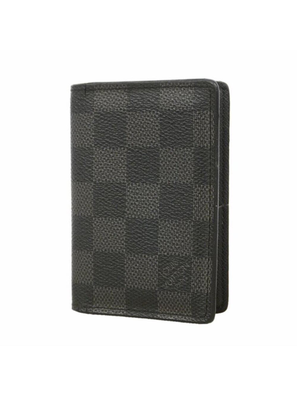 Louis Vuitton Card Case Damier Graphite Pocket Organizer Black Gray